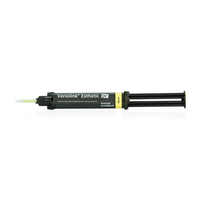 Variolink Esthetic Luting Cement, DC Syringe Refill, 9 g, Warm, 1/Pk, 666124