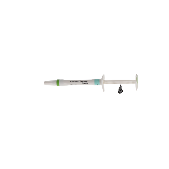 Variolink Esthetic Luting Cement, Try-in Paste Refill, 1.7 g, Light, 1/Pk, 666113