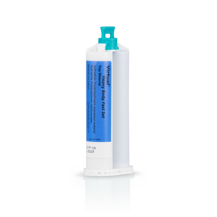 Virtual Impression Material, Heavy Body, Fast Set, 50 ml, 2/Pk, 562836 (Discontinued)