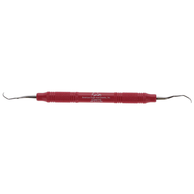 Curette Langer 1-2 3/8 Red
