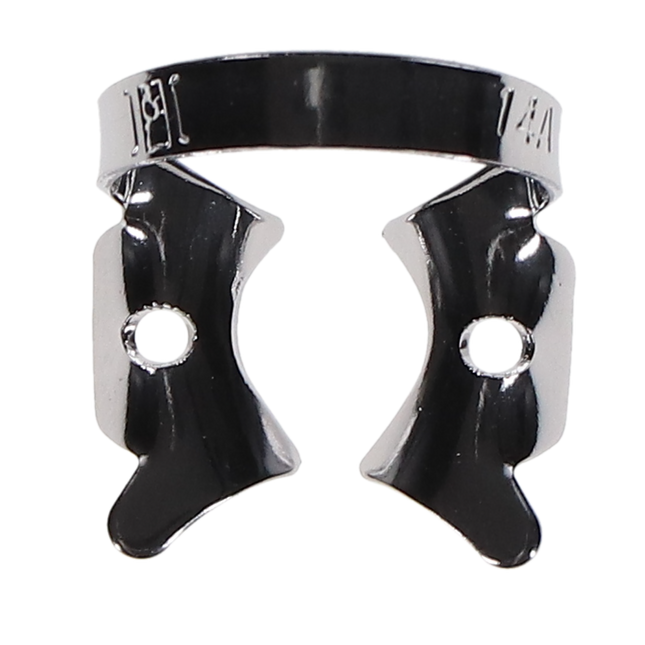 Hygenic Rubber Dam Clamp, Gloss Finish, # 14A, Winged, 1/Pk, H02757