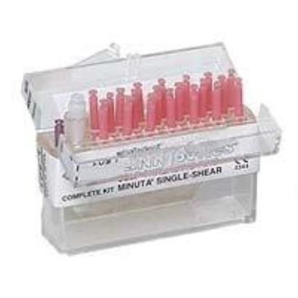 Thread Mate System Link Pins, Single-Shear, Titanium Alloy, Minikin Kit, 0.017", Red, 1/Pk, L811