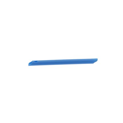 MaxVac Plus, High-Volume Evacuator Tips, Blue, 100/Pk, ZETMVBL