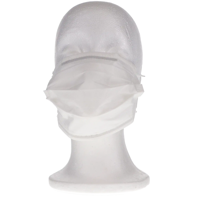Crosstex - Ultra Sensitive Earloop Mask w/Secure Fit White 50/Box - Level-3