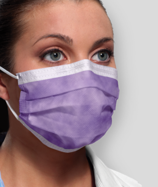 Surgical Molded Masks, Pink, 50/Pk, GCPK, GCPPK