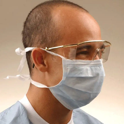 Crosstex - Tie-On Surgical Mask Blue 50/Bx