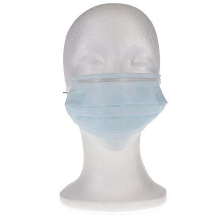 Crosstex - Ultra Earloop Masks 40/Bx Blue - Level-3