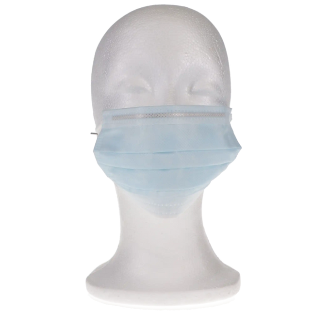 Crosstex - Ultra Earloop Masks 40/Bx Blue - Level-3