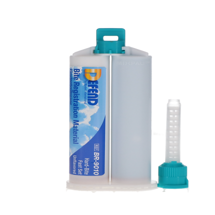 Clear Bite Material Cartridge Refill, Fast Set, 50 ml, Unflavored, 2/Pk, BR9200