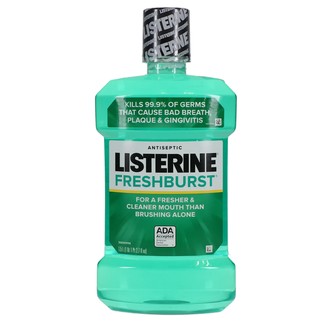 Listerine Fresh Burst (1x 1.5 Liter Bottle)