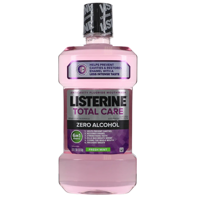 Listerine Total Care Zero Fresh Mint (1x 1 Liter bottle)