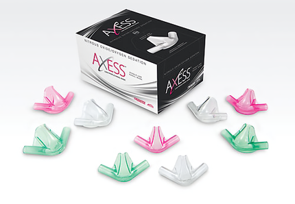 Axess Low Profile Nasal Mask, Medium, Fresh Mint, 24/Pk, 53035-16