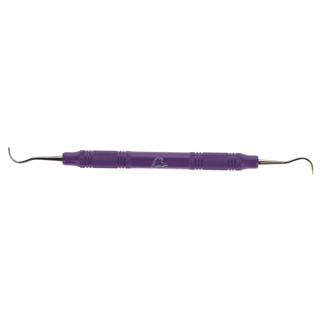 Sickle Scaler, # H6-7, Universal Anterior, EagleLite, Resin, 3/8", Purple, 1/Pk, AESH6-7X