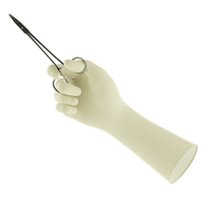 Micro-Touch Sterile Latex Gloves, Powder-Free, # 6, White, 50/Box, 5711101PF