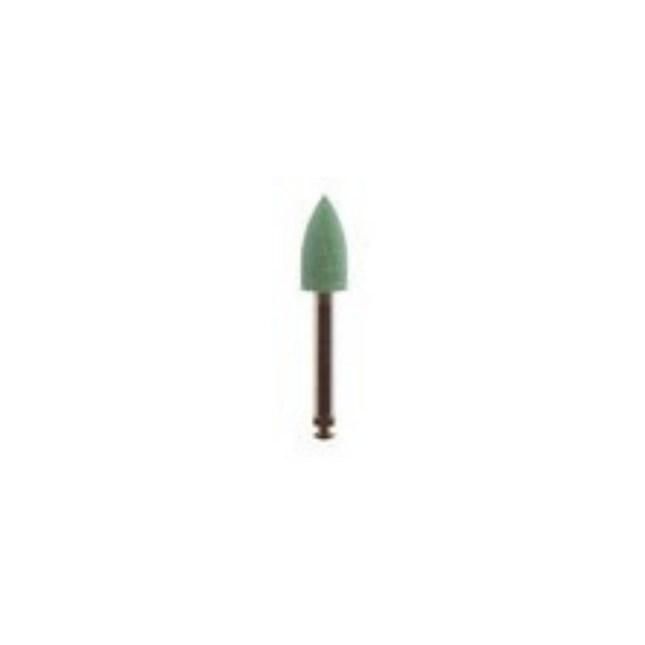 Zir-Cut Zirconia Polishers, Pre-Polishing, RA, Point, # 050, 5 mm, Green, 3/Pk, P901