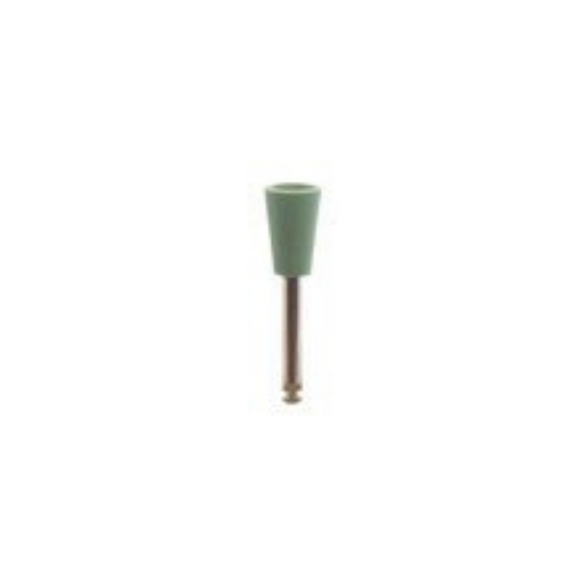 Zir-Cut Zirconia Polishers, Pre-Polishing, RA, Cup, # 060, 6 mm, Green, 3/Pk, P902