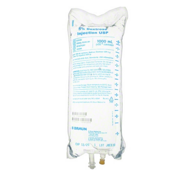 5% Dextrose & 0.45% Sodium Chloride Irrigation 500ml