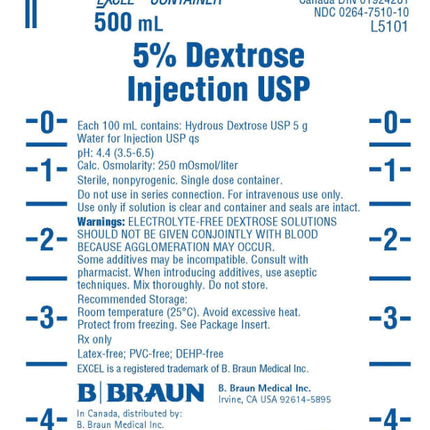 5% Dextrose Injection 1000ml