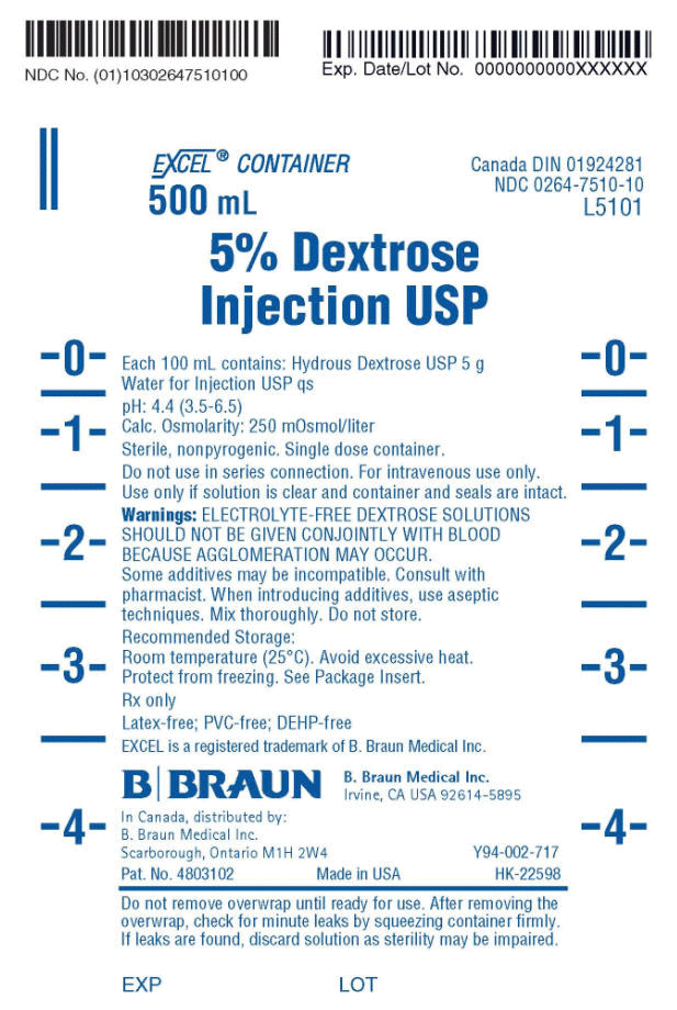 5% Dextrose Injection 500ml