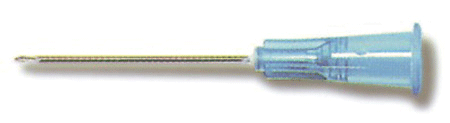 PrecisionGlide Luer Lock Needles for Wand, Regular Bevel, 25 g x 1.5", Blue, 1000/Pk, 305127