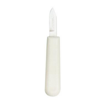 Knife, for Lab Plaster, Autoclavable, with White Handle, # 6A, 1-1/2"1/Pk, 65570