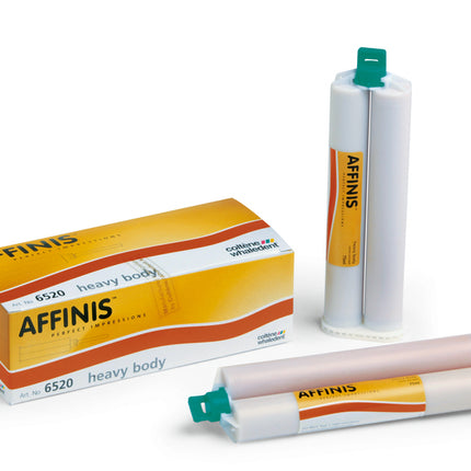 Affinis System Tray A-Silicone Impression Material, Single Pack, Heavy Body, Fast Set, 50 ml, 2/Pk, C6650