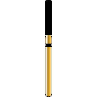 Alpen Multilayer Diamond Burs, FG, Cylinder, # KS3, 1.6 mm, Super Coarse, Black, 5/Pk, RKS3SC016FG