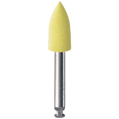 Alpen Composite Polishers, Shaping and Smoothing, RA, Point, 5 mm, Fine, Yellow, 5/Pk, RP230059RA