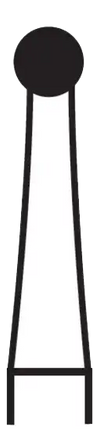 Alpen SteriX Round Burs FG6 OS 10/Pk