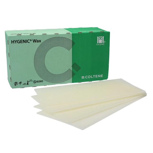 Coltene - Hygenic Bite Wax Sheets - Yellow, 1 Lb. Box