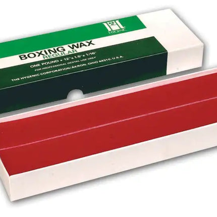 Coltene - Hygenic Boxing Wax - EXTra-Thin 12" x 1.50" x .040", Red, 1 Lb. Package