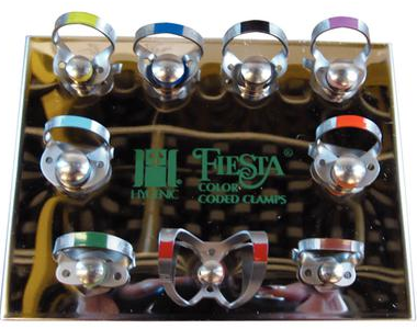 Hygenic Fiesta Clamp, Wingless Kit, 9/Pk, H02801