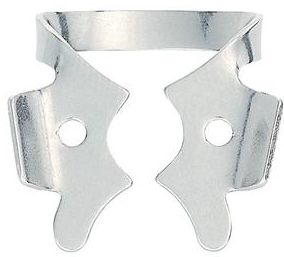 Hygenic Rubber Dam Clamp, Gloss Finish, # 3, Winged, 1/Pk, H05689