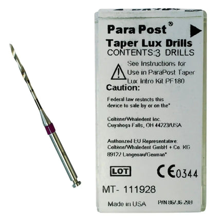 ParaPost Taper Lux Drills Purple/Black 3/Pk