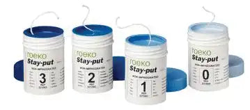 Coltene - Roeko Stay Put #3 Thick, Non-impregnated, Braided Retraction Cord with an Ultra