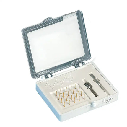 Coltene - TMS T-08 Regular .027" / .675 mm Gold-Plated SS self-threading