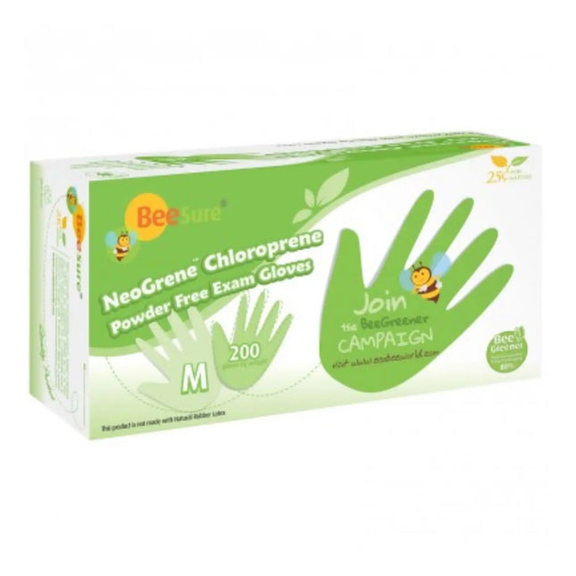 Cranberry - NeoGrene Chloroprene Gloves X-Small 200/Box