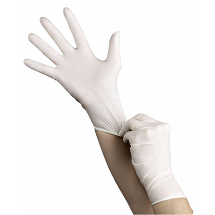 Contour Plus Nitrile Examination Gloves, Powder-Free, Large, 100/Box, 3228
