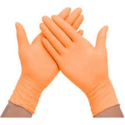 Cranberry - Luv Tangerine Nitrile PF Glove Large 200/Bx