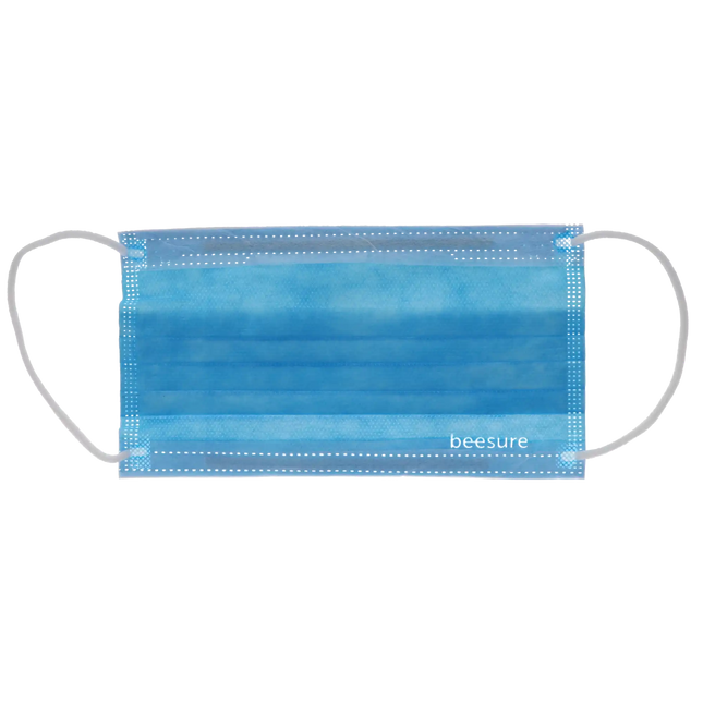 Vibe Face Masks ASTM 3 50/Bx Luminous Blue