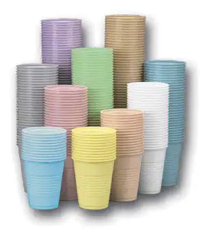 Crosstex - Plastic Cup 5oz Beige 1000/Cs