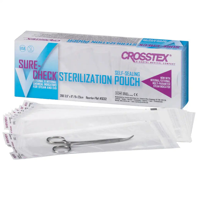 Crosstex - Sure-Check Pouches 10x15 100/Bx