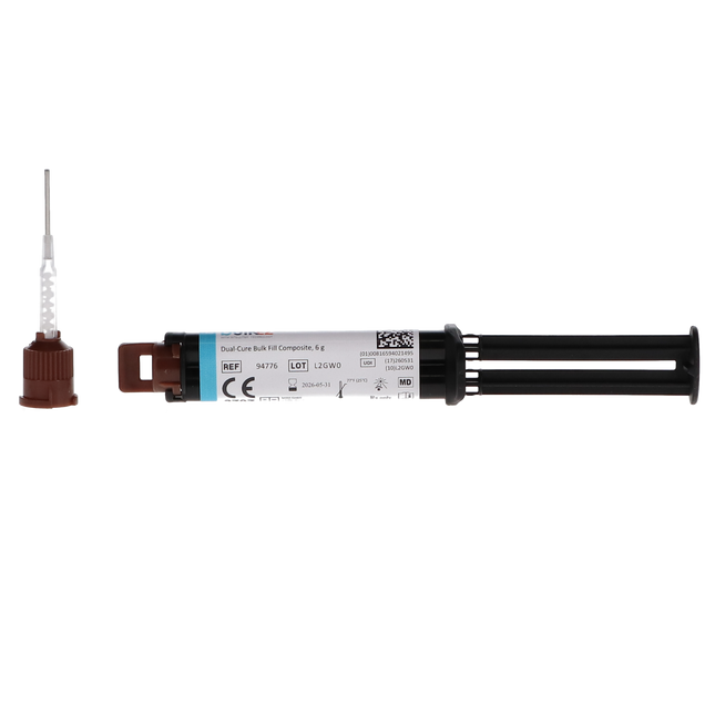 Bulk EZ Resin Bulk Fill, Dual-Cure, Syringe Refill, 6 g, A2, 2/Pk, 94776