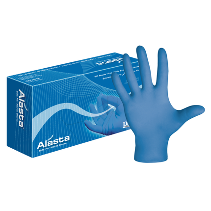 Alasta PF Nitrile Glove S 100/Bx