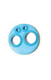 Rubber Gasket 4-Hole Terminal, 1/Pk, 0123