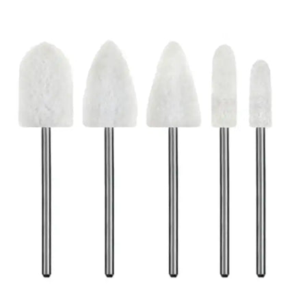 Dedeco - Acrylic Trimmers - White Assortment 5/Bx