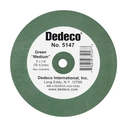 Dedeco - Medium Lathe Wheel 3''X3/8'' 1/Pk