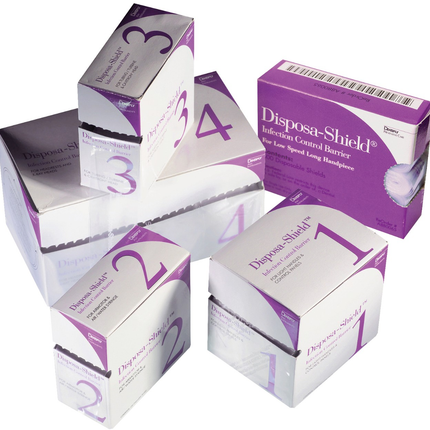 Disposa-Shield T-Bar Light Handle Sleeve, Clear, 500/Pk, A88008