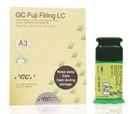 Fuji Filling LC Glass Ionomer Restorative, Triple-Cure, Cartridge Refill, 8 g, A2, 1/Pk, 002475