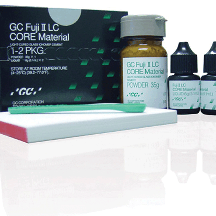 Fuji II LC Resin-Reinforced Core Build-Up Material, Triple-Cure, Liquid Refill, 5 ml/Bt, Blue, 1/Pk